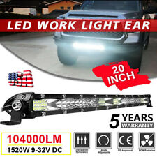 20inch 1520w Led Light Bar Flood Spot Combo For Jeep Offroad Driving Truck Suv