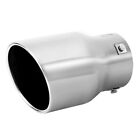 Car Muffler Tip Exhaust Pipe Stainless Steel Chrome Effect Fit 2.5 - 3 Inch 