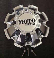 4 Moto Metal 962 Chrome Center Caps For 18x10 20x10 20x12 Mo962 Rims M793chrome