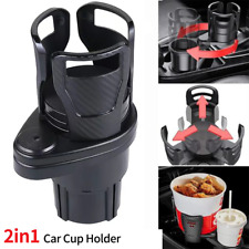 2 In 1 Car Cup Holder Expander Cup Holder For Car Dual Multifunctional Expander