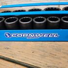 Cornwell Tools 34 Drive 12 Pt. Socket Set W Tray