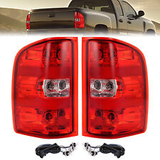 Pair Tail Lights For Chevy Silverado 07-14 Gmc Sierra 07-10 1500 2500 3500 Hd