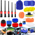 Auto Detailing Cleaning Kit Car Detailing Brush Wash Engine For Wheel Clean Set