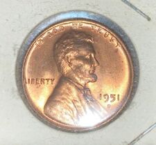 1951-d Lincoln Wheat Cent Penny Denver Mint Usa 1c Actual Photos