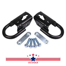 New Pair Front Heavy Duty Tow Hooks Kit Fl3z-17a954-c For 2009-2021 Ford F-150