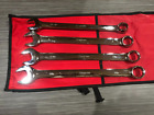 New Snap On Tools Oex704b Sae 4pc 12 Point Add On Combination Wrench Set Sealed