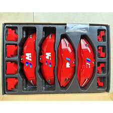 For Bmw Red Disc Brake Caliper Cover Aluminum Alloy 4pcsset Front Rear