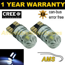 2x W5w T10 501 Canbus Error Free White Cree Led Sidelight Bulbs Bright Sl103004