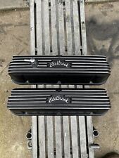 Edelbrock Tall 41603 Finned Valve Covers Ford Small Block 289 302 351w 4160