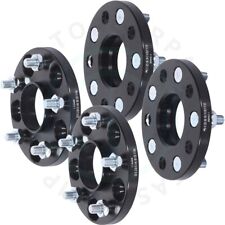 4 Pcs Wheel Spacers 15mm 5x4.5 To 5x4.5 12x1.5 Studs For Honda Accord For Acura
