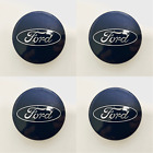 Set Of 4 Oem Blue Center Caps For 2013-2019 Ford Edge Escape Taurus 6m21-1003-aa
