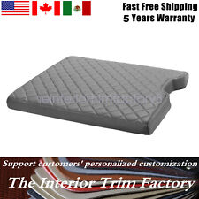 Fits Ford F150 2015-2023 Jump Seat Center Console Lid Armrest Cover Pad Gray Us