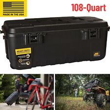 Truck Bed Storage Box Heavy Duty Pickup Trailer Camping Gear Black Tool Chest