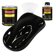 Restoration Shop Jet Black Gloss Acrylic Enamel Quart Kit Auto Paint