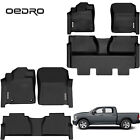 Oedro Tpe Car Floor Mats Liners For 2014-2021 Toyota Tundra Double Crewmax Cab