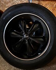 Set Of 4 Foose F104 Legend 20 Inch Gloss Black Wheels Rims With Tires 6 Bolt