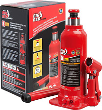 Big Red Tam90803b Torin Hydraulic Welded Bottle Jack 8 Ton 16000 Lb Capacity