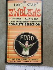 Vintage New In Package Ford Emblem Patches