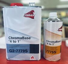 Cromax Chromabase 4 To 1 G-2 7779s Snap Dry Clear Coat And Activator 7775s