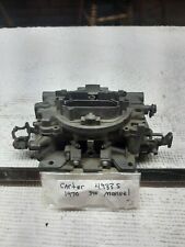1970 Mopar Plymouth 340 Carter Carburetor Manual Not Complete Just Outter Body