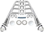 New Lake Style Stainless Steel Headers With Ceramic Turnoutsbbc 366-502 V-8