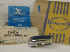 Rootes Group Sunbeam Alpine Tiger Original Nos Rh Door Lock Weathershield