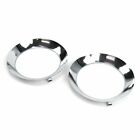 Chrome Trim Rings For Frenched Headlight Kit G Force 671 Hotrod Ratrod Hot Rod