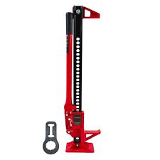 33 High Lift Ratcheting Off Road Utility Farm Jack 6000lbs3ton Capacity Red