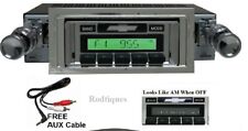 1953-1954 Chevy Bel Air Radio Am Fm --- Free Aux Cable Stereo 230