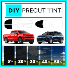 Diy Precut Window Tint Kit- Fits Any Chevy 2000-2023 Any Shades Front Two Doors
