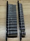 Gearwrench 38 Dr Metric 6 Point Socket Sets 80552 Shallow 80554 Deep 6mm-19mm