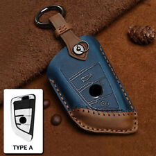 For Bmw X1 X2 X3 X4 X5 X6 X7 Leather Car Key Chain Case Cover Accessories