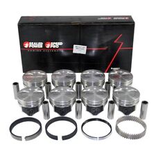 Speed Pro H859cp30 383 -12cc Dished Pistons Moly Rings Kit 030 Over Bore 4.030
