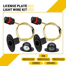 For 1994-2001 Dodge Ram 1500 License Plate Light Wire Harnesses Assembly Kit