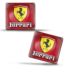 Sticker Ferrari Logo Emblem Car Motorbike Helmet Laptop Badge 3d Gel