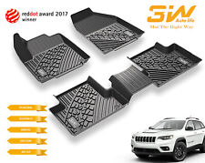 3w Floor Mats For Jeep Cherokee 2015-2023 Car Liners Not For Grand Cherokee