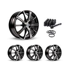Wheel Rims Set With Black Lug Nuts Kit For 05-10 Chevrolet Cobalt P810256 15 Inc