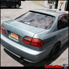 Rear Roof Spoiler Window Wing Fits Honda Civic 1996-00 4dr Spoilerking 284r