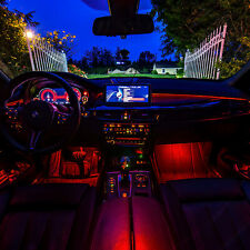 Mictuning Interior Car Led Strip Lightsrgb 8 In 1 Car Neon Ambient Lighting Kit