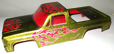 18 Rc Chevrolet Box Truck Body Shell Used Green Paint With Black Speckles