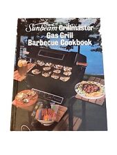 Sunbeam Grillmaster Gas Grill Barbecue Cookbook 1979 Harcover Mary Jane Finsand