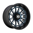 20 Inch Black Blue Wheels Rims Xd Series Xd865 6x5.5 6x139.7 Lug 20x10 -18mm