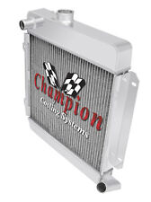 2 Row Aluminum Champion Radiator For 1969 70 71 72 73 1974 Bmw 2002tii L4 Engine