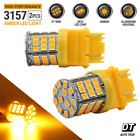 Syneticusa 3157 3156 Led Amber Turn Signal Drl Side Marker Light Bulbs