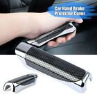 In-car Carbon Fiber Style Hand Brake Protector Decoration Cover Auto Accessories