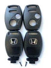 2x 2008 2009 2010 2011 2012 2013 Honda Fit- Remote Key Fob Uncut Shell Cases