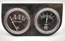 Vintage Sw Stewart Warner Oil Pressure Amps Gauge Racing Rat Rod Hot Rod