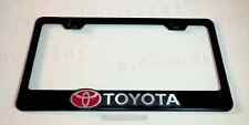3d Toyota Camry Stainless Steel Black Finished License Plate Frame