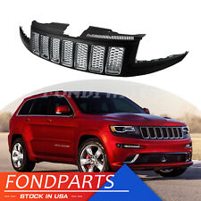 For Jeep Grand Cherokee 14-16 Srt8 Type Front Bumper Honeycomb Mesh Grille Grill
