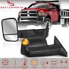 Set2 Power Heated Tow Mirrors For 2009-2018 Dodge Ram 1500 2010-2018 2500 3500